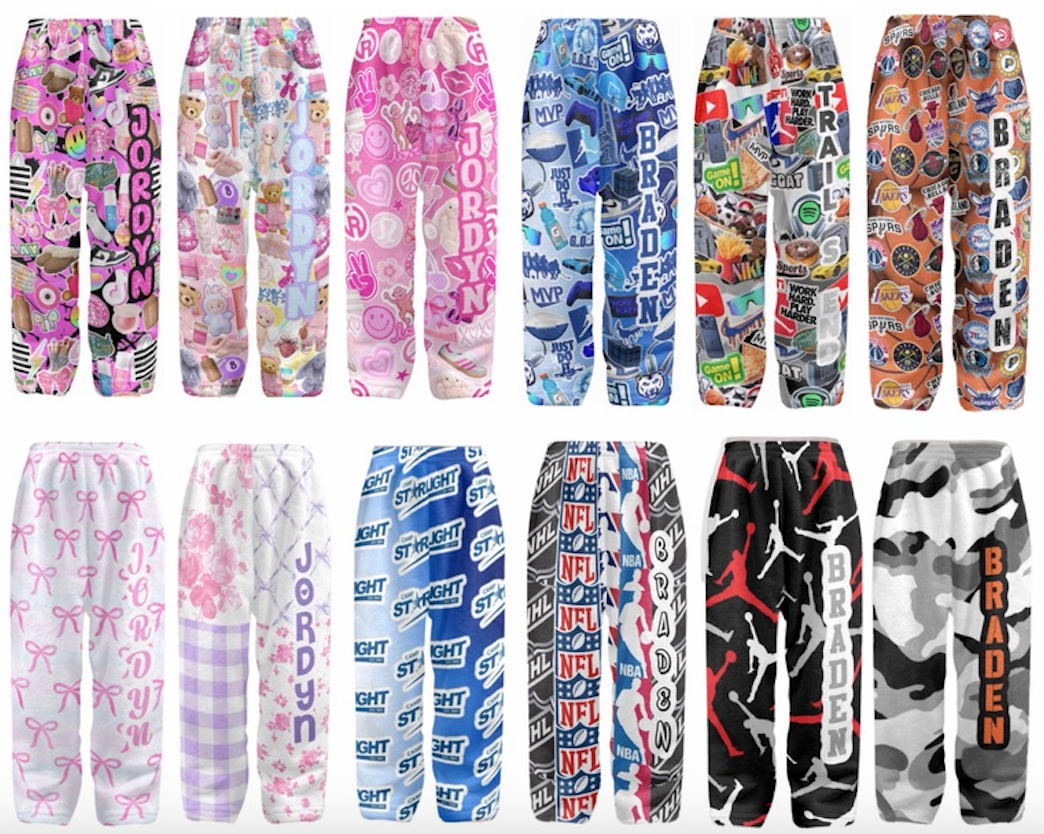 Custom Fuzzy PJ Pants/Shorts